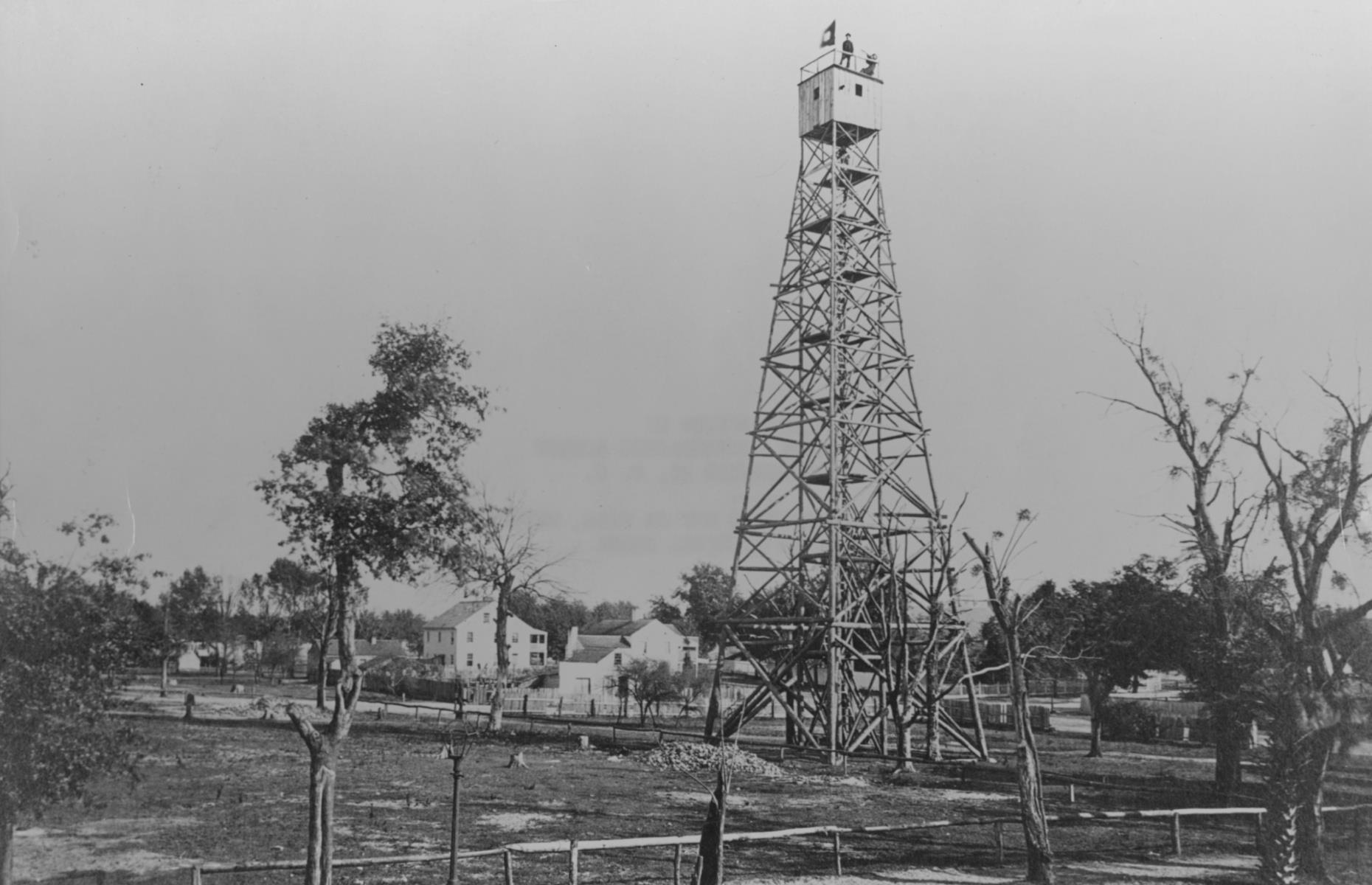 1864: Jacksonville signal tower